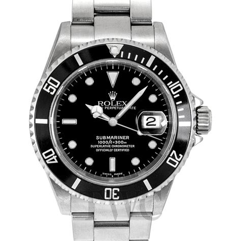 rolex submariner price black face|rolex submariner date black dial.